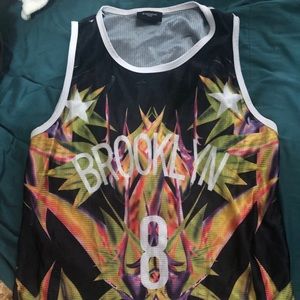 Givenchy black Deron Williams Brooklyn Nets jersey